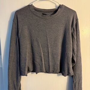 Brandy Melville Charcoal Crewneck Sweater